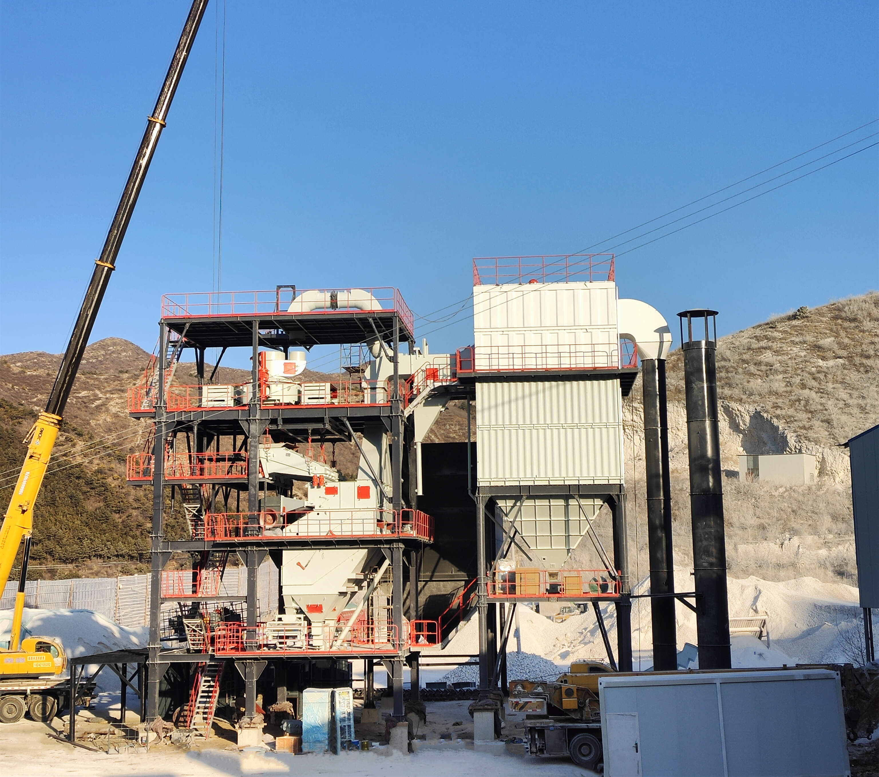 湖北礦產(chǎn)資源釋放，制砂樓助力砂石企業(yè)生產(chǎn)高品質機制砂