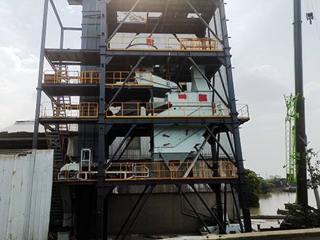 建筑垃圾制砂如何配置生產(chǎn)線？參考江蘇張家港制砂樓項目