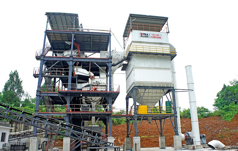 干法制砂樓，砂子品質(zhì)好及配優(yōu)