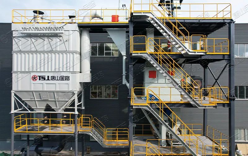 浙江干法制砂樓項目安裝飛快，馬上完工！