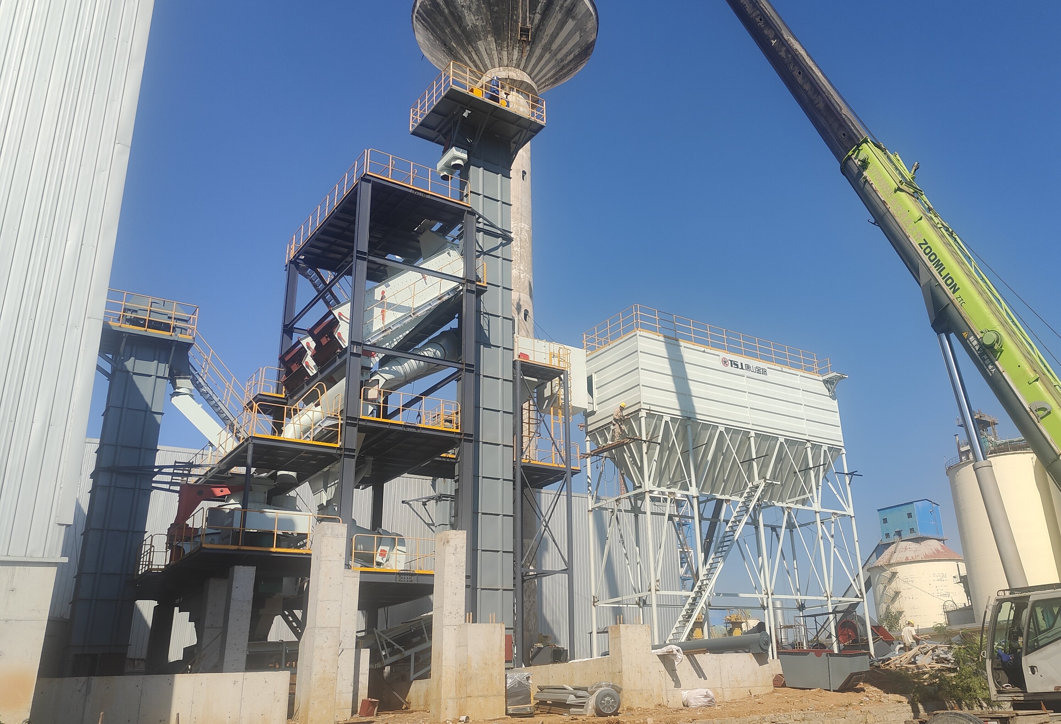干法制砂樓：石粉變砂，細(xì)度與含粉率精準(zhǔn)調(diào)控